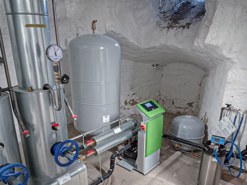 Wärmeversorgungsanlage Festung Marienberg