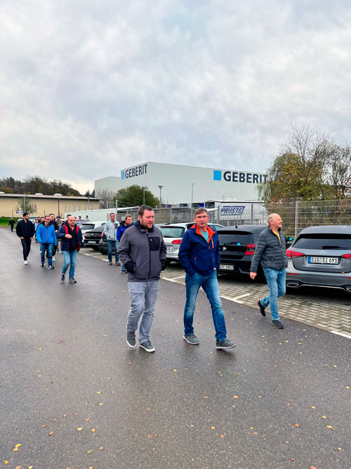 Geberit - Ausflug nach Pfullendorf