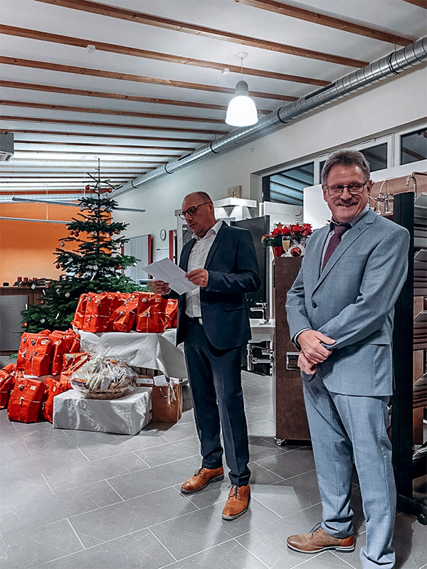 Weihnachtsfeier bei Koch Haustechnik